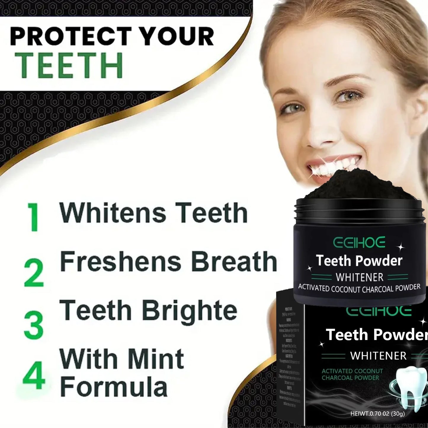 POLVOS DE BLANQUEAMIENTO DENTAL